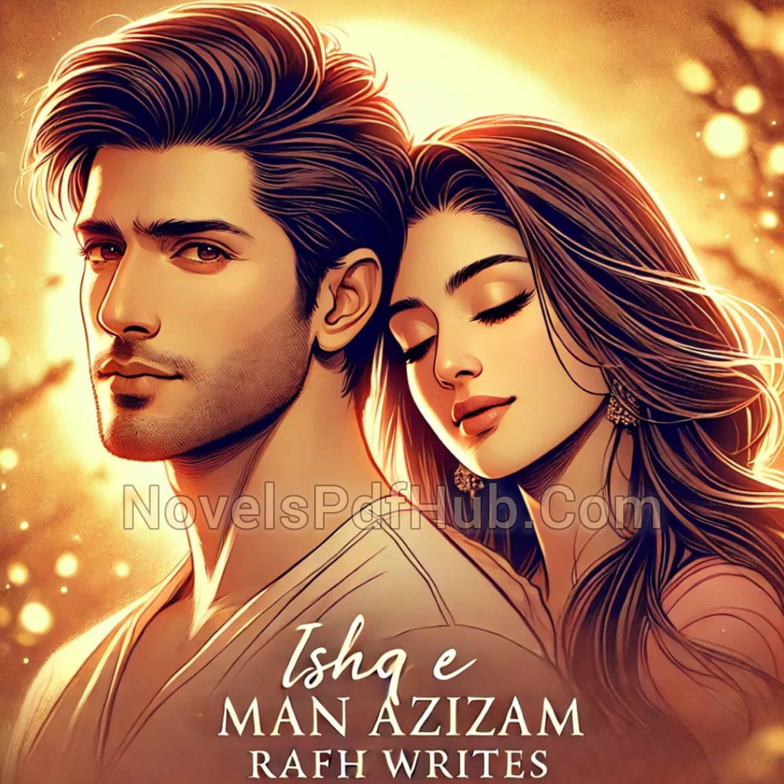 Ishq e Man Azizam by Rafh Writes Cover Image