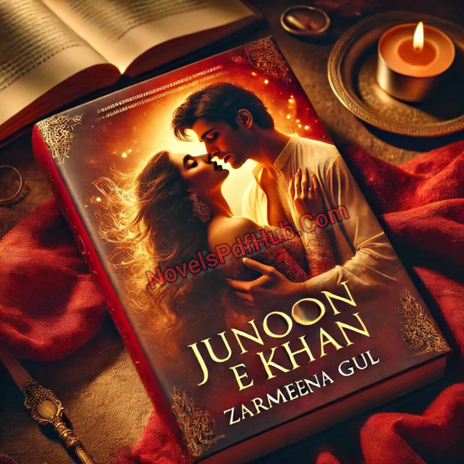 Junoon e Khan By Zarmeena Gul Cover Image