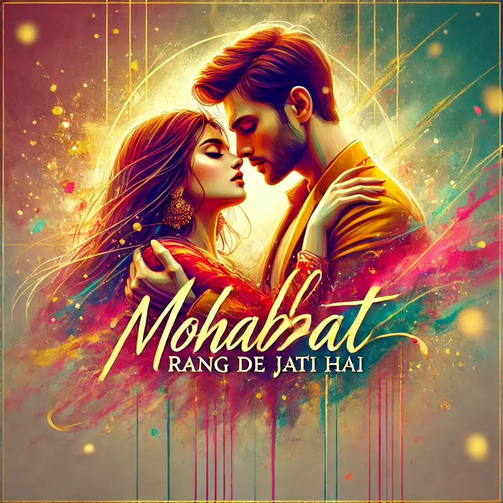 Mohabbat Rang De Jati Hai By Aan Fatima Cover Image