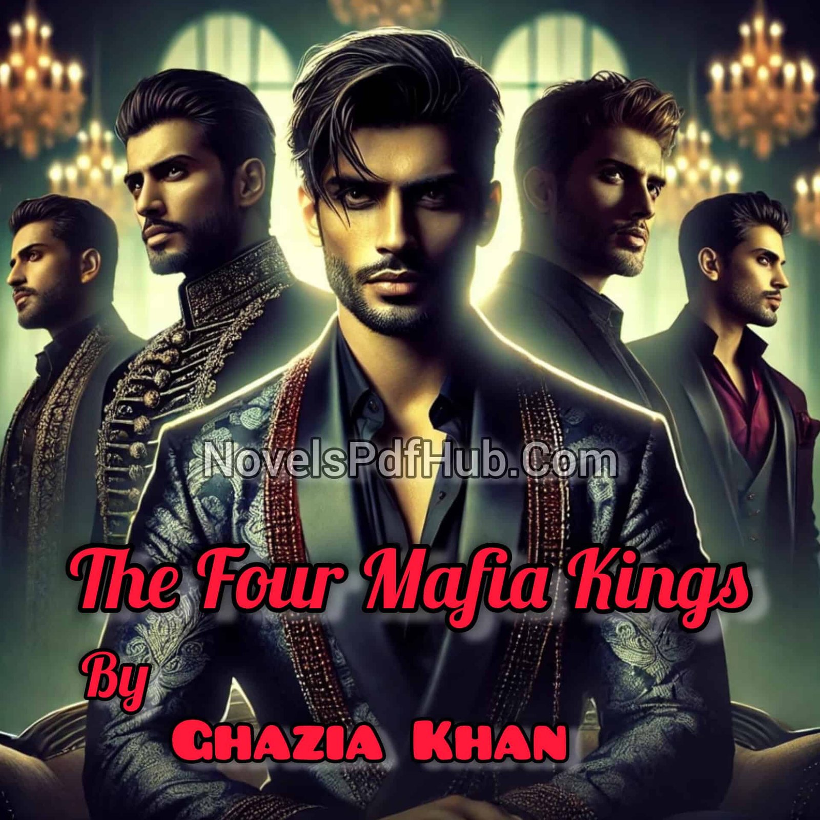 The Four Mafia Kings by Ghazia Khan Cover Image