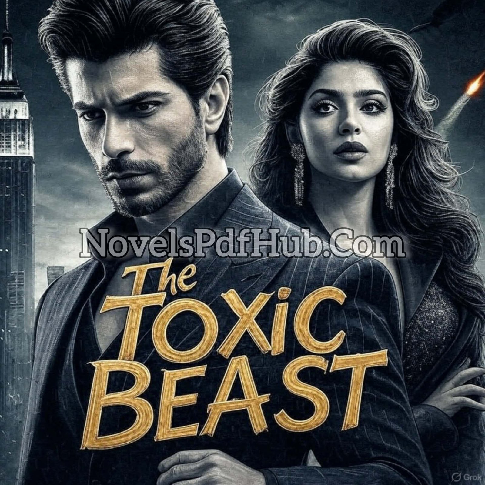 The Toxic Beast By Areesha Khan Cover Image