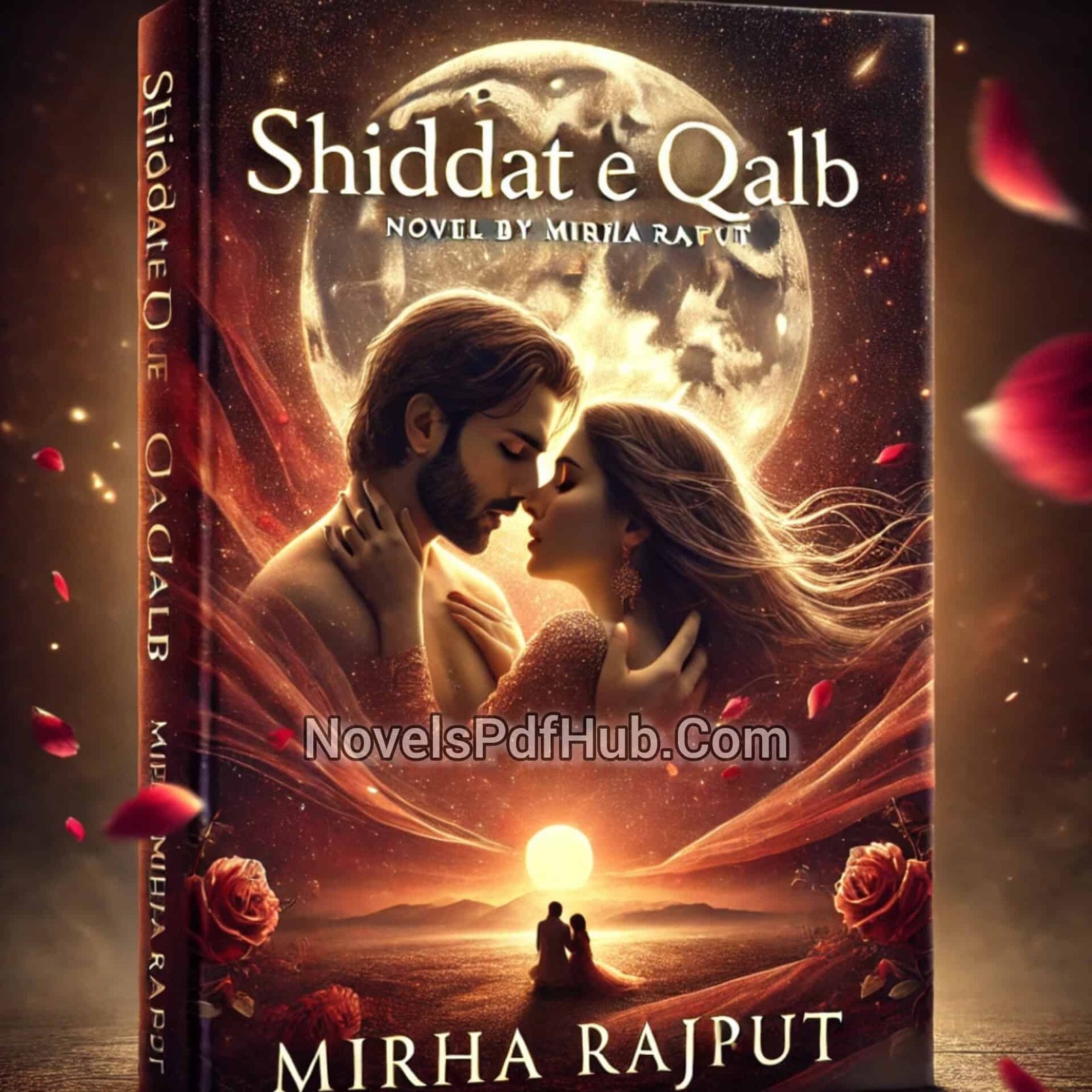 shiddat e qalb by Mirha Rajput Cover Image