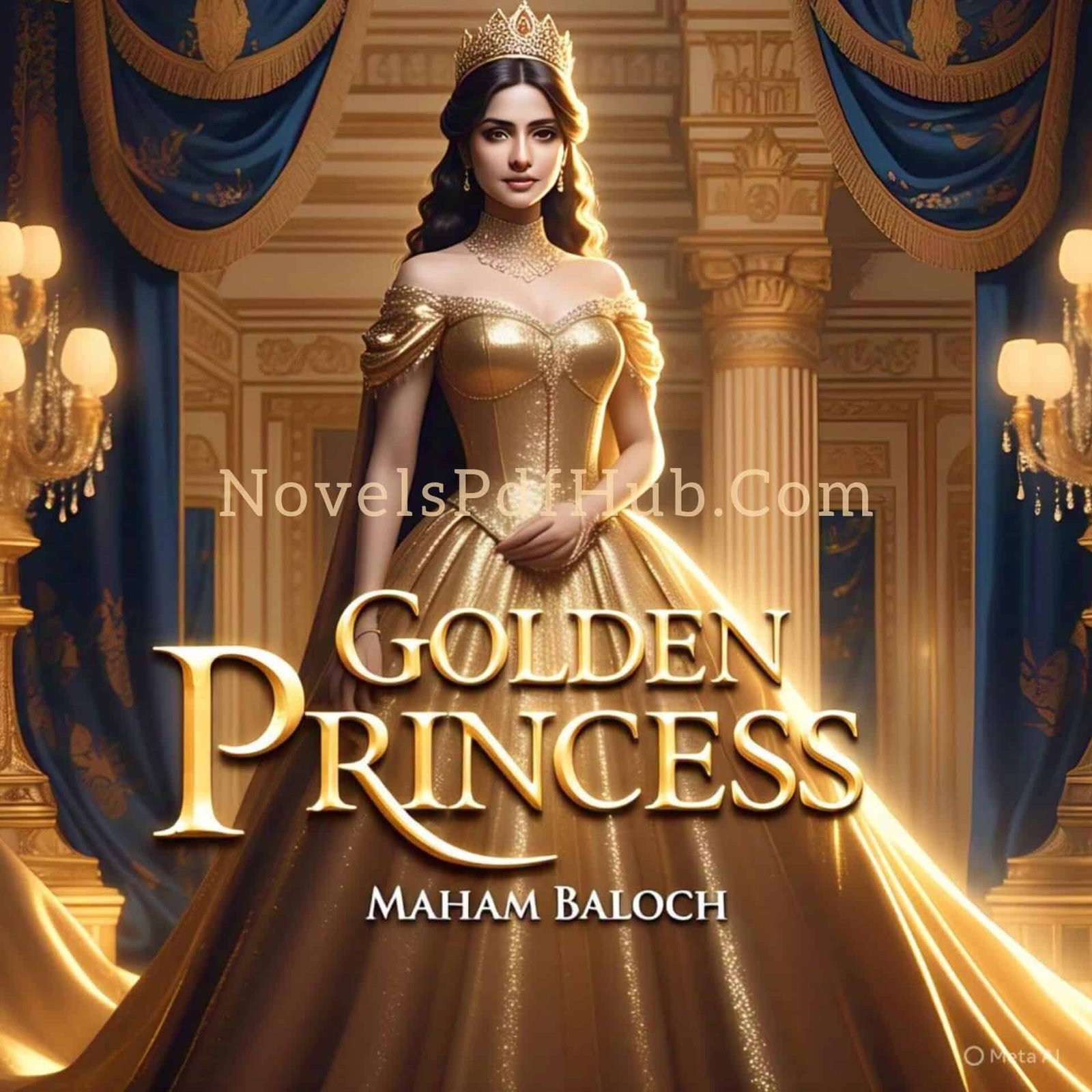 Golden Princess by Maham Baloch