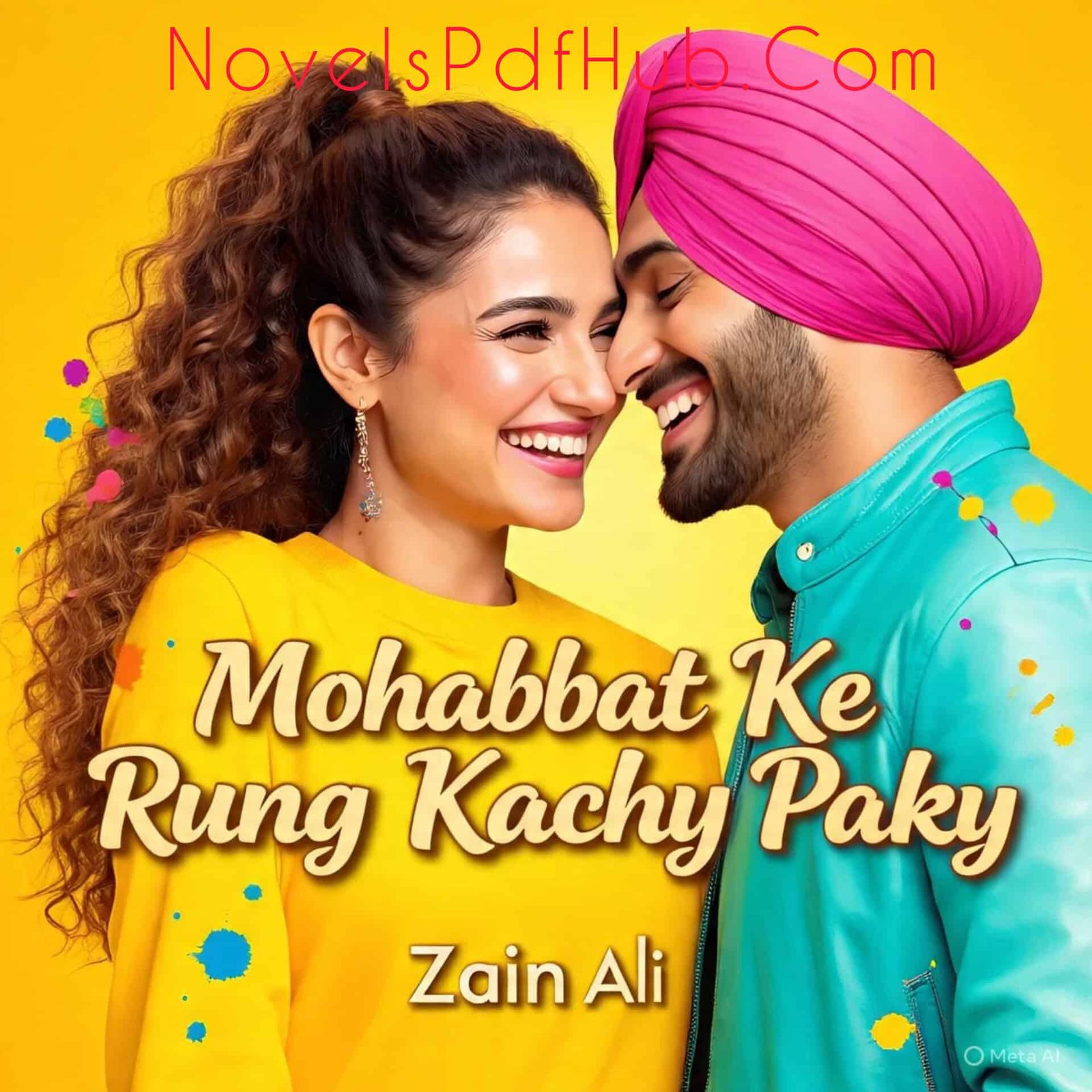 Mohabbat Ke Rung Kachy Paky Novel by Zain Ali